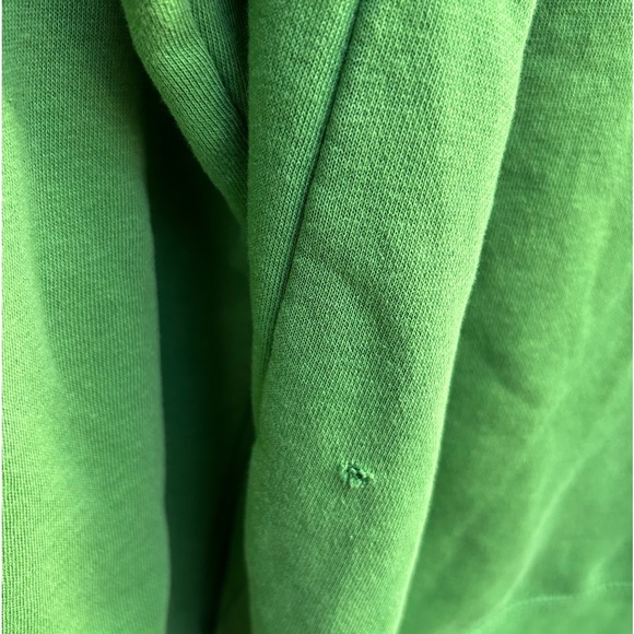 John Deere Barn Crew Men’s Medium Long Sleeve Hoodie Note 2 Small Holes in Pics - Picture 6 of 7